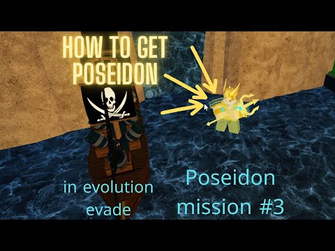 how to get poseidon solo in Roblox evolution evade
