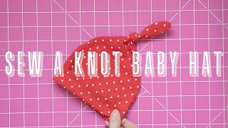 How to Make a Jersey Baby Hat | Scrap Busting Projects