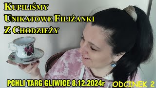 PCHLI TARG W POLSCE GLIWICE 8.12.2024 SPACER Z NAMI, UNIKALNA PORCELANA, UDANE ZAKUPY, NASZE SKARBY