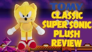 THE REAL Tomy CLASSIC SUPER SONIC Plush Review!