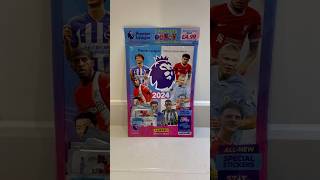 Panini Premier League 2024 sticker collection starter pack opening! In 60 seconds!