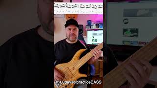 #100daysofpracticeBASS упражнение - секвенция септаккордами в натуральном До-мажоре.