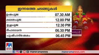 ശബരിമലയിലെ ഇന്നത്തെ ചടങ്ങുകള്‍ ​|Sabarimala rituals