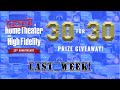 30th Anniversary Giveaway Video