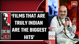 Is B-wood Behind Promoting Indian Culture? Listen Amit Shah's Response | India Today Conclave 2023