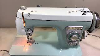 ミシン　ジャノメ　JANOME 365型　フットペダル付き