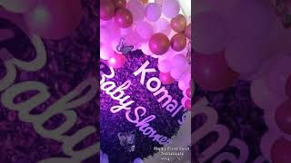 Balloon decoration surat | Baby shower decoration | Event planner | Room decoration