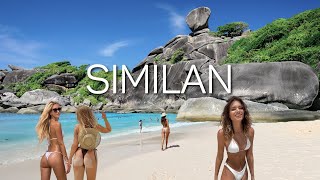 4K Walking Tour Similan Island. BEST island in the world. Thailand 2024
