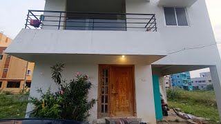 ID 408 Individual House For Sale Rs.75 Lakhs II 2 Years Old House II 1200 Sqft II North Facing House