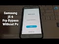 Samsung Galaxy J5 6 Frp Bypass Google Account Verification Lock without pc by waqas mobile