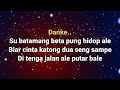 danke karaoke doddie latuharhary nada wanita