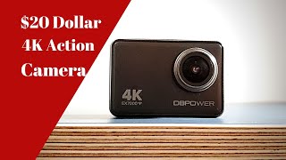 $20-4k Action Camera| DBPOWER EX7000