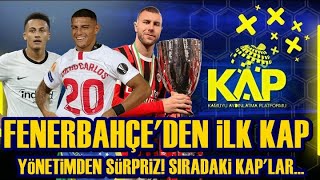 SONDAKİKA Fenerbahçe'den İlk KAP Geldi! Sıradaki KAP Kim? Pavlovic ve Tuta'da Gelişme! İşte Detaylar