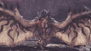 Monster Hunter World: Azure Rathalos Boss Fight #21 (Solo / Long Sword)