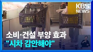 소비·건설경기 살아날까…“시차 감안해야” / KBS  2024.10.12.