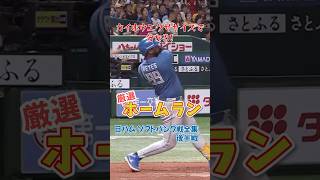 【下剋上】日本ハム 対ソフトバンク戦 後半戦全ホームラン2024年 #shorts