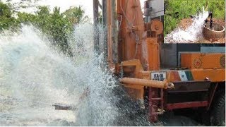 STEP BY STEP BORE WELL DRILLING IN MY VILLAGE | HOW TO BOREWELL DRILLING IS DONE