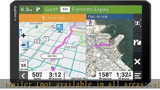 Garmin RV 895, Large, Easy-to-Read 8” GPS RV Navigator, Custom RV Routing, High-Resolution Birdseye