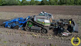 AGXEED - Agrar Roboter | moderne Landwirtschaft | Maisstoppel mulchen | Bodenbearbeitung