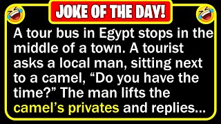 🤣 BEST JOKE OF THE DAY! - A tour bus in Egypt stops in the middle of a town squa