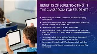 Best screencasting software