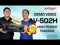 Konzert AV-502H High Power TodoOke AmplifierI DEMO VIDEO with Tambalang BilRoel