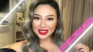 EASY HOLLYWOOD WAVE / GLAM HAIR TUTORIAL