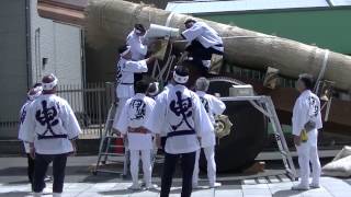 2015年 七里の渡し 伊勢国一の鳥居建て替え奉祝祭（御神木荷降ろし）