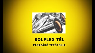 Solflex tél párazáró tetőfólia