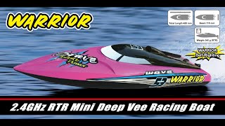 Joysway 8206V4 Warrior V4 2 4GHz RTR RC toy boat speed boat mini Deep Vee top speed 25kmh