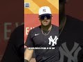 jasson dominguez loses a fly ball in the sun yankees