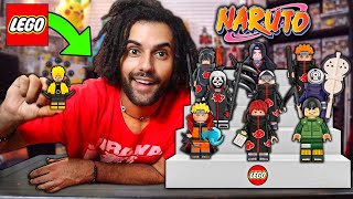 Opening MYSTERY NARUTO LEGO FIGURES!! OVER 60 DIFFFRENT CHARACTERS!! I PULLED THE SAGE NARUTO!!