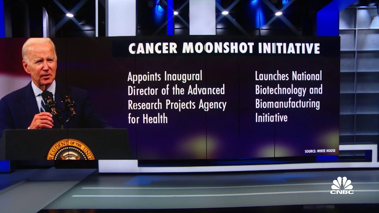 Pres. Biden Expands 'cancer Moonshot' Initiative - YouTube