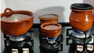 ಎರಡು ರೀತಿಯಲ್ಲಿ ಹೊಸ ಮಡಿಕೆಯನ್ನು ಪಳಗಿಸುವ ವಿಧಾನ/how to seasoning mud pots