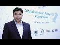 chairman p@sha mr. barkan saeed s video message on digital pakistan policy roundtables 2021