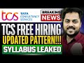 TCS Hiring & Updated Hiring Process Explained | Syllabus Leaked😱 | ON & OFF Campus | FULL ROADMAP🔥