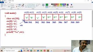 strings using pointers in C language part 3
