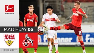 VfB Stuttgart - 1. FC Köln | 1-1 | Highlights | Matchday 5 – Bundesliga 2020/21