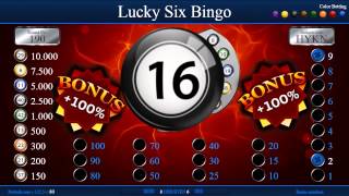 Lucky 6 Bingo - BONUS Game