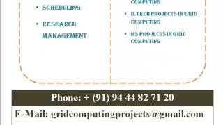 GRID COMPUTING PROJECTS CODES IN WESTERN AUSTRALIA