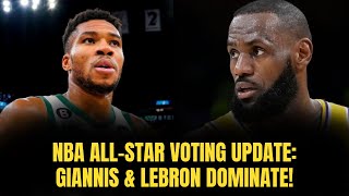 NBA All-Star Voting Update: Giannis & LeBron Dominate!