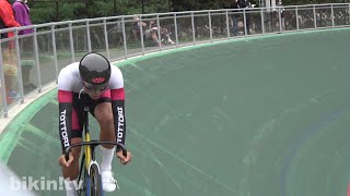 男子ジュニア スプリント－予選（200mFTT）　2020年 全日本自転車競技選手権大会トラック・レース（ジュニア）