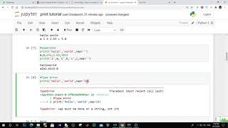 Python print statement [Detailed tutorial] (Tamil)