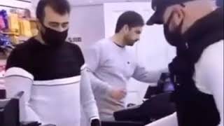 Amazing prank. Man spoofs store cashier by making payment through card hidden in mask. Watch video