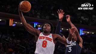 Julius Randle, Knicks knock off West-leading Timberwolves in OG Anunoby’s strong debut