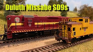 Johns Trains DMIR SD9s on the run!