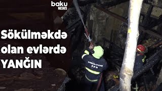 Paytaxtın Yasamal rayonunda yanğın baş verib - Baku TV