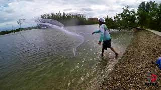 How To Throw A Cast Net   The Best And Easiest Method   Step by Step Tutorial