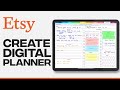 How To Make A Digital Planner To Sell On Etsy 2024 (Easy tutorial)