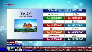 Perbandingan Harga E-Commerce: TV 4K LG 55SJ850T